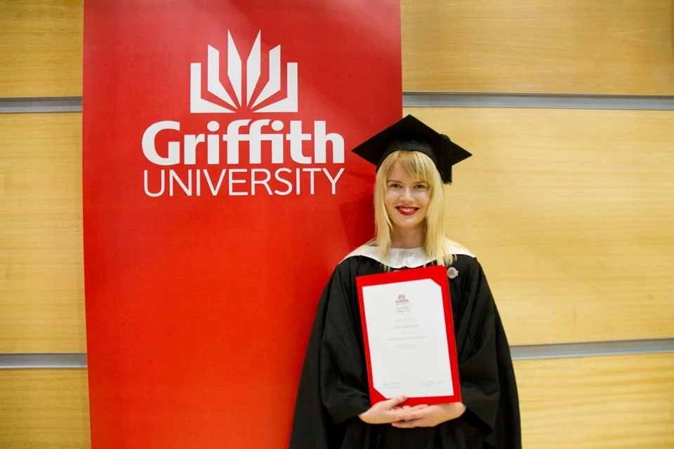 Graduation day at Griffith University in Brisbane, Australia.